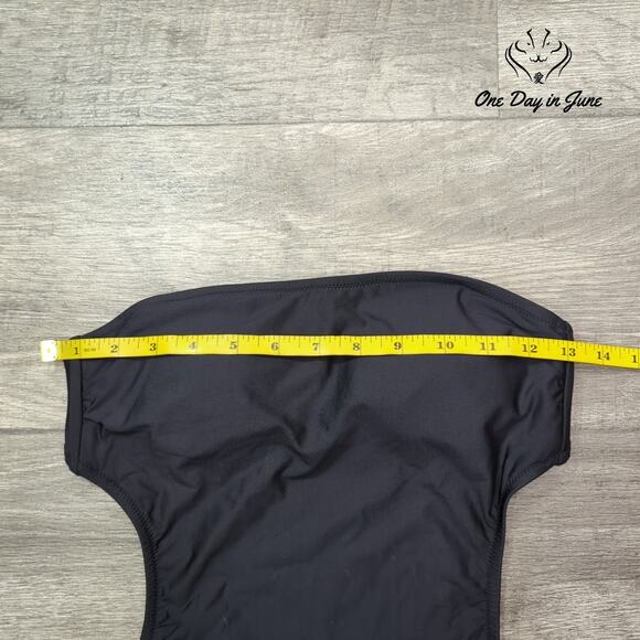 J. Crew Strapless Open Back Swimsuit Size 2 - Picture 2 of 5